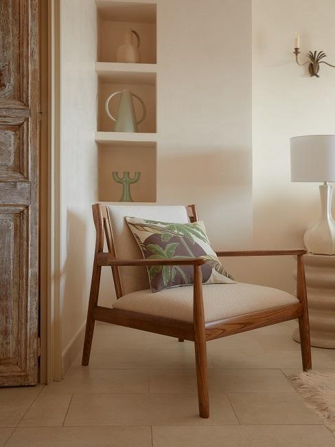 bedroom in green
