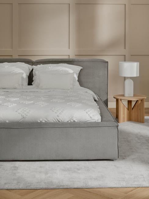 gray bedroom